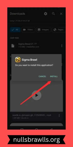 Download Sigma Brawl APK Latest Version 21.77 for Android 20 Install the APK.